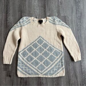 Women’s J Crew Cashmere Wool Blend Knitted Sweater S